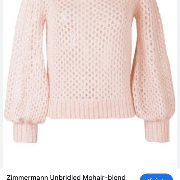 Zimmermann Pink Sweater - Picture 3 of 7